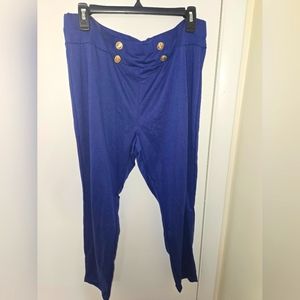 Pull on Perry winkle pants with no zipper size 2x